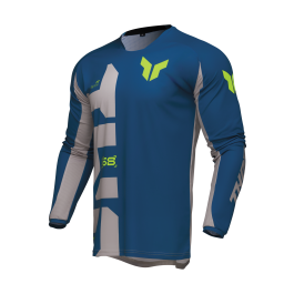 Thor Motocross Jersey Launchmode Forge - Blue