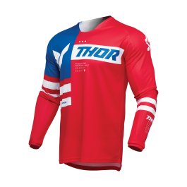 Thor Motocross Jersey Launchmode Patriot - Red / White / Blue
