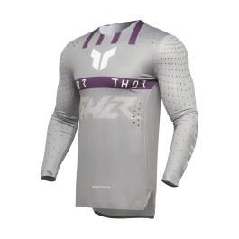 Thor Motocross Jersey Sportmode Flite - Grey / Purple
