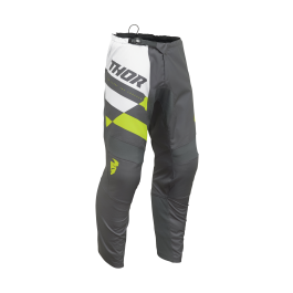 Thor Motocross Pants Sector Checker - Charcoal / Acid