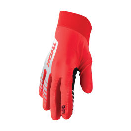 Thor Motocross Gloves Agile Analog - Red / White