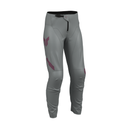 Thor Women Motocross Pants 2026 Ridemode Menace - Purple / Grey