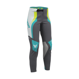 Thor Women Motocross Pants 2026 Sportmode Velocity - Grey / Aqua