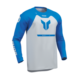Thor Youth Motocross Jersey 2026 Ridemode Menace - Blue
