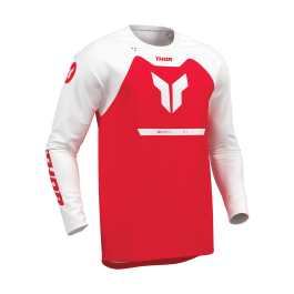 Thor Youth Motocross Jersey 2026 Ridemode Menace - Red