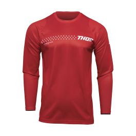 Thor Youth Motocross Jersey Sector Minimal - Red