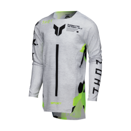 Thor Youth Motocross Jersey Sportmode Riot - White / Acid