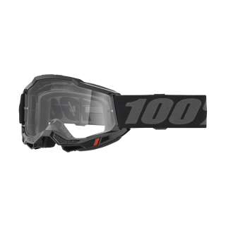 100% Motocross Goggle Accuri 2 Black - Clear