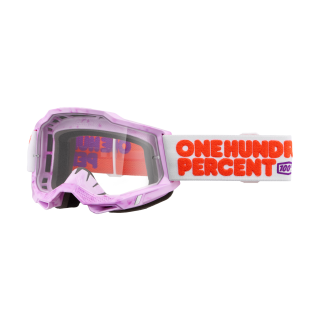 100% Motocross Goggle Accuri 2 Hundreds - Clear