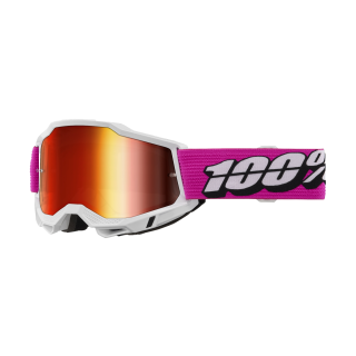 100% Motocross Goggle Accuri 2 Roy - Mirror Red
