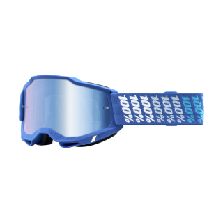 100% Motocross Goggle Accuri 2 Yarger - Mirror Blue