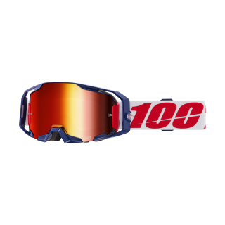 100% Motocross Goggle ARmatic Mach Z - Mirror Red