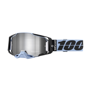 100% Motocross Goggle Armega Petros - Mirror Silver