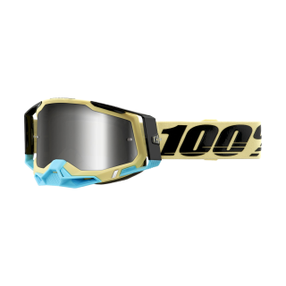 100% Motocross Goggle Racecraft 2 Airblast - Mirror Silver
