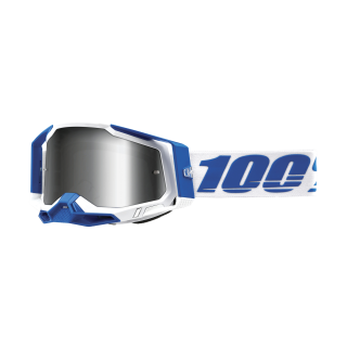 100% Motocross Goggle Racecraft 2 Isola - Mirror Silver Flash