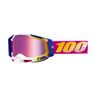 100% Motocross Goggle Racecraft 2 Mission - Mirror Pink