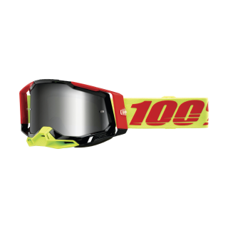 100% Motocross Goggle Racecraft 2 Wiz - Mirror Silver Flash