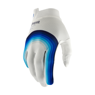 100% Motocross Gloves iTrack Rewind - White