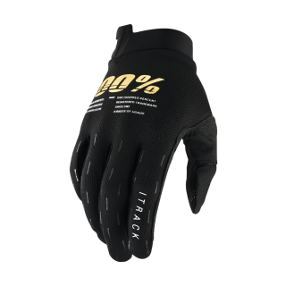 100% Motocross Gloves iTrack - Black