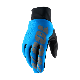 100% Motocross Gloves Winter Hydromatic Brisker - Blue