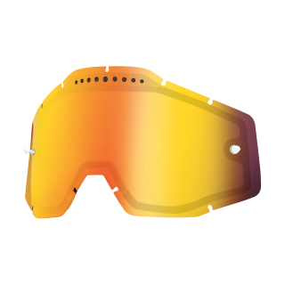 100% Lens RC1/AC1/ST1 - Dual Vented Mirror Red