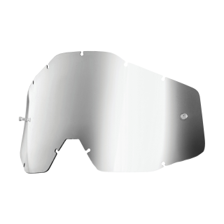 100% Lens RC1/AC1/ST1 - Standard Mirror Silver