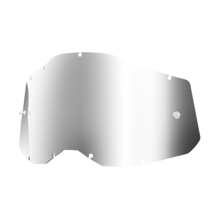 100% Lens RC2/AC2/ST2 - Standard Mirror Silver
