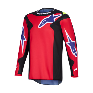 Alpinestars Motocross Jersey 2026 Fluid Grid - Red / Black / Purple