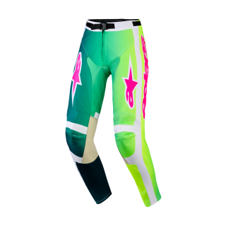 Alpinestars Motocross Pants 2026 Racer Portl - Green / White / Black