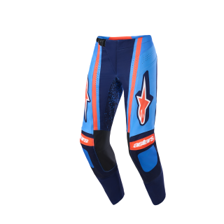 Alpinestars Motocross Pants 2026 Techstar Nomur - Dark Navy / Orange / Ucla / Blue