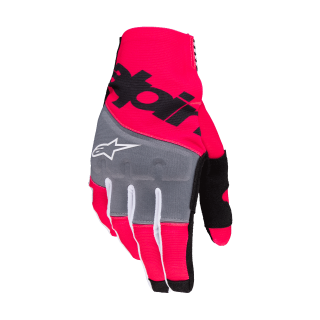 Alpinestars Motocross Gloves 2026 Techstar - Black / Fluo Pink