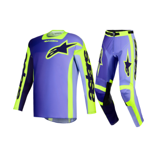 Alpinestars Motocross Gear 2026 Racer Portl - Purple / Fluo Yellow