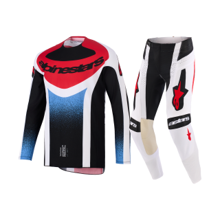 Alpinestars Motocross Gear 2026 Techstar Knif - Black / White / Red