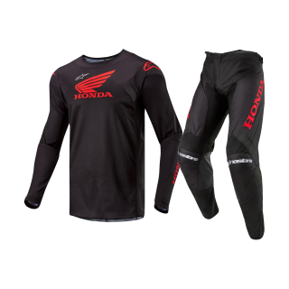 Alpinestars Motocross Gear 2027 Racer Iconic Honda - Black / Red
