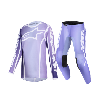 Alpinestars Women Motocross Gear 2026 Fluid Apex - Violet / White