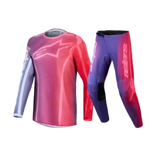 Alpinestars Women Motocross Gear 2027 Stella Fluid Kepler - Purple / Rouge Red