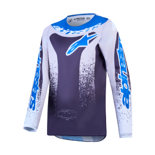 Alpinestars Youth Motocross Gear 2027 Fluid Drag - Graystone / Light Lilac / Ucla / Black