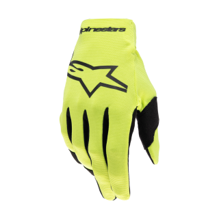 Alpinestars Youth Motocross Gloves 2026 Radar - Fluo Yellow / Black