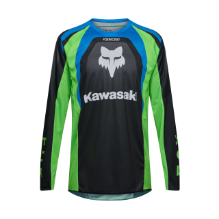 Fox Motocross Gear 2027 180 Kawasaki - Black