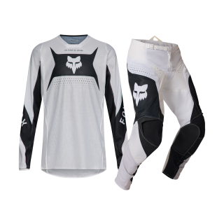 Fox Motocross Gear 2027 180 Air Taper - Black / White