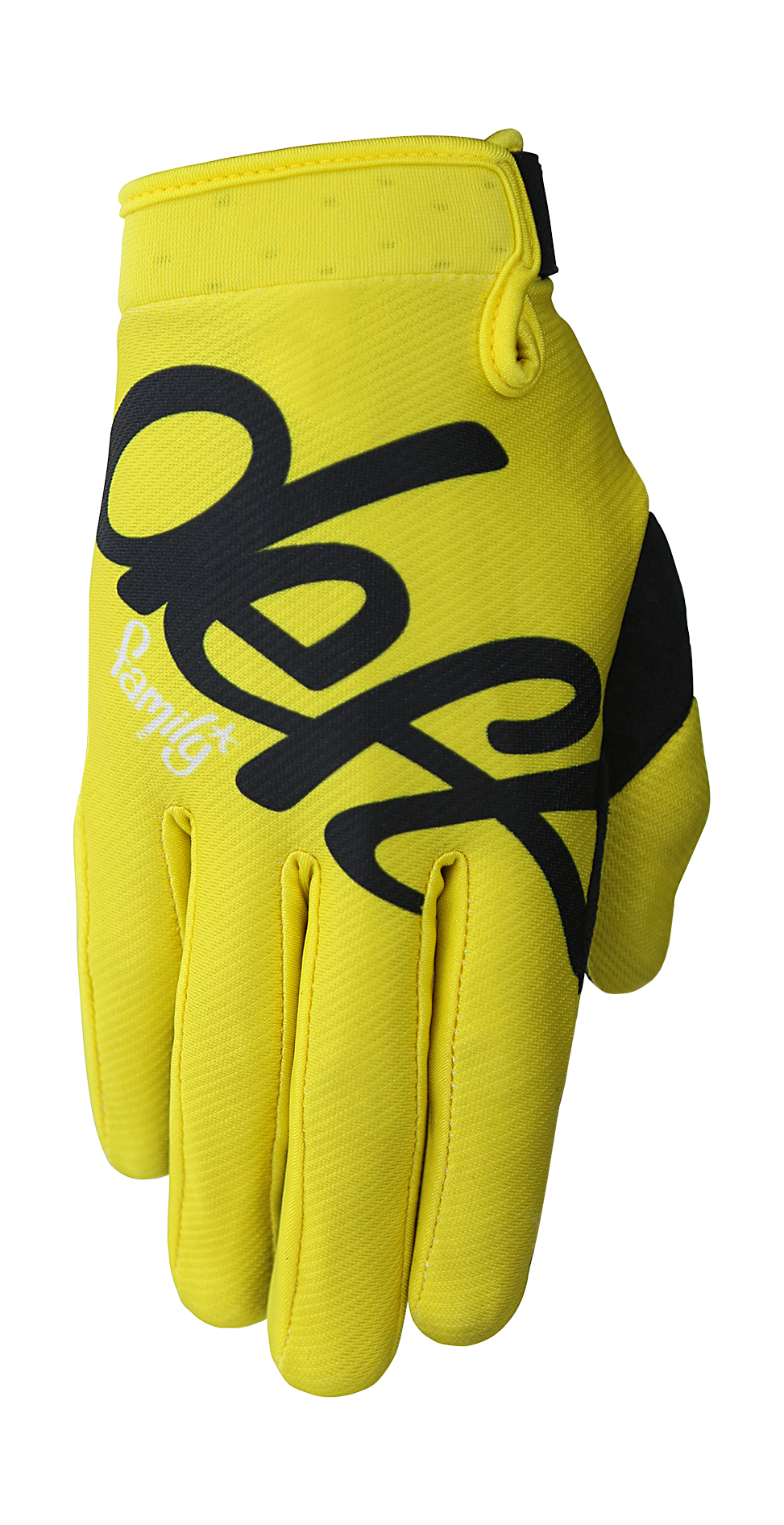 Deft Family Motocross Gloves EQVLNT Solid - Yellow