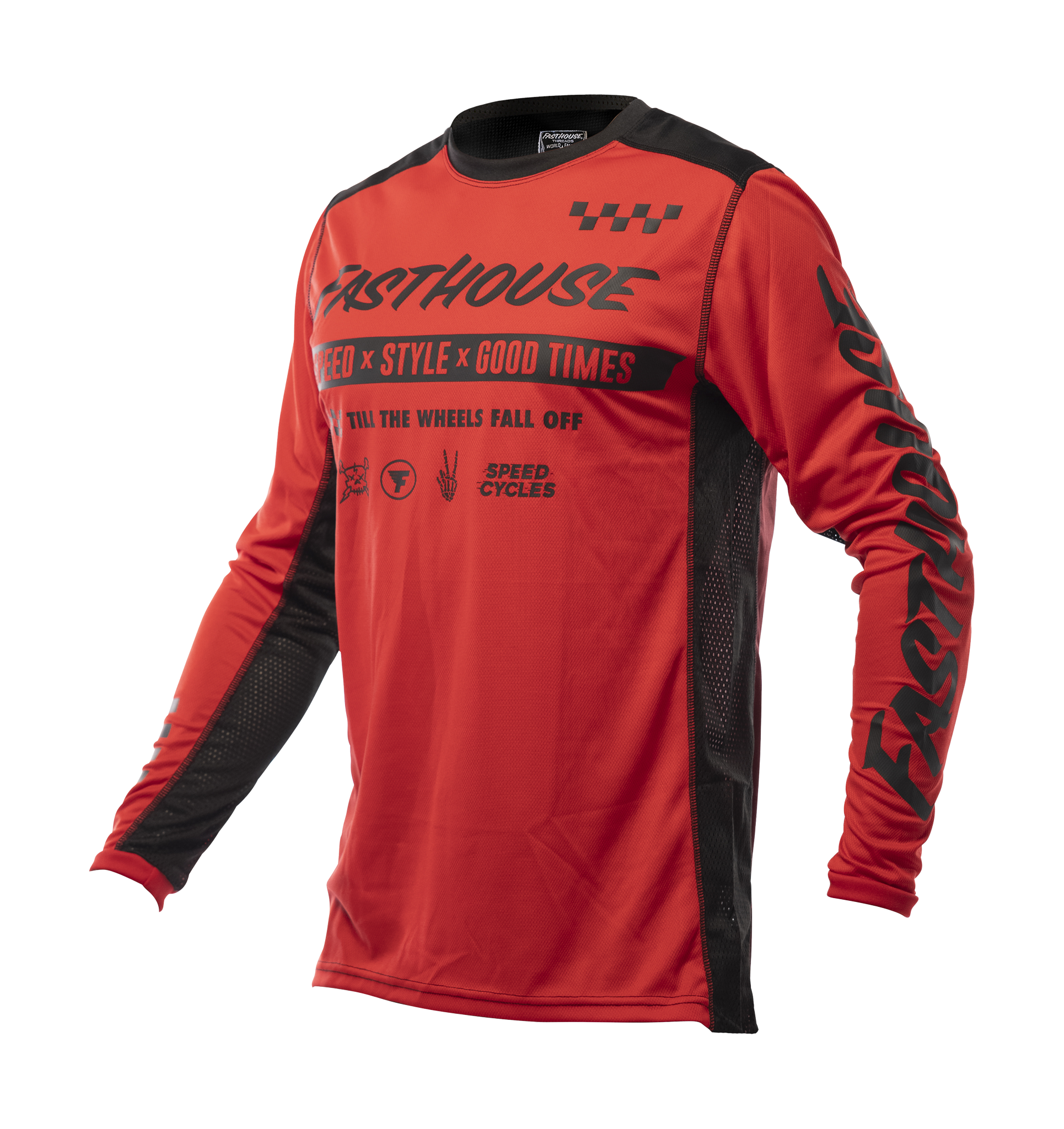 Fasthouse Motocross Jersey Grindhouse Domingo - Red