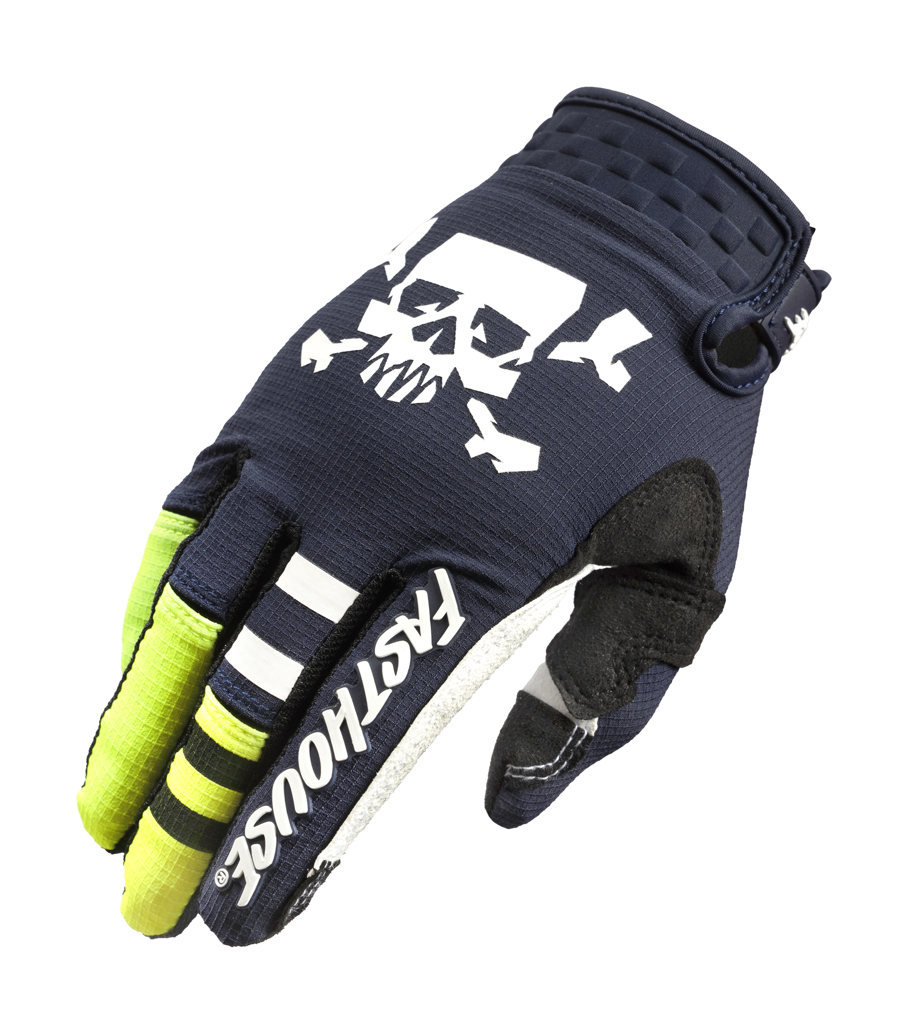 Fasthouse Motocross Gloves Speed Style Nova - Navy