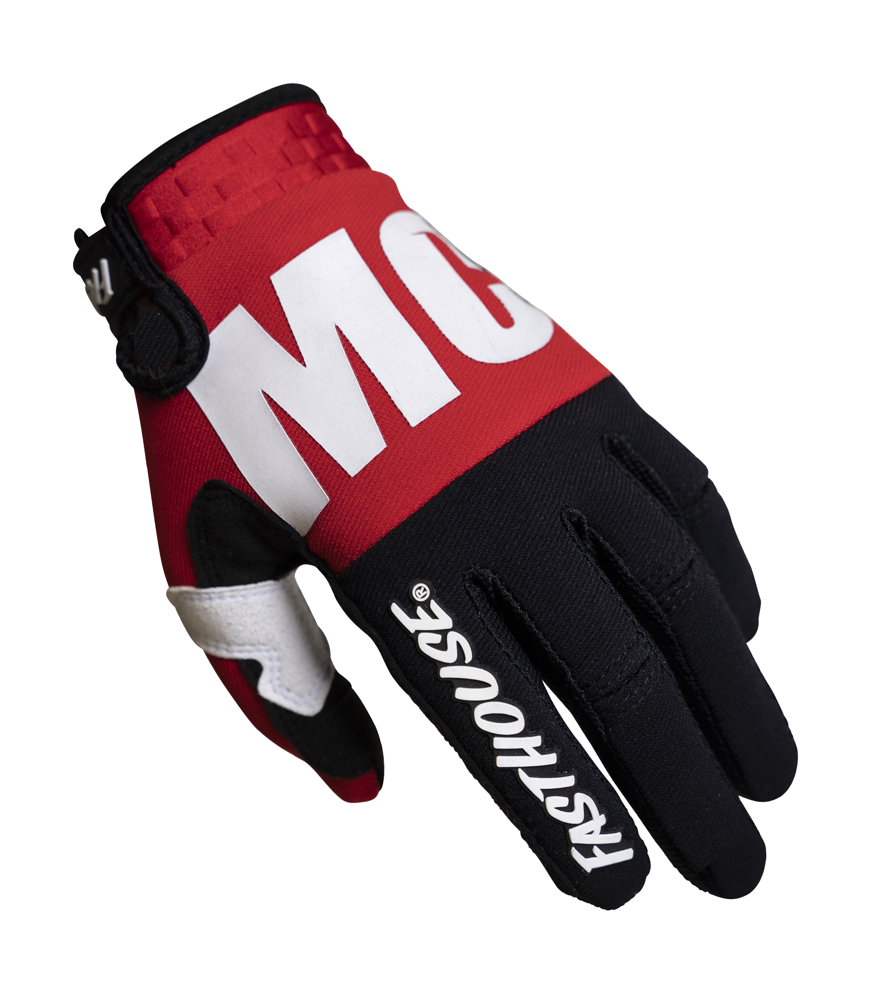 Fasthouse Motocross Gloves Speed Style Remnant - Red / Black