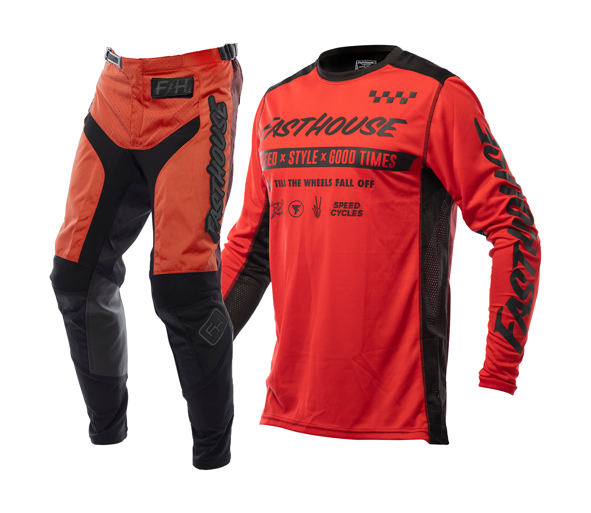 Fasthouse Motocross Gear Grindhouse Domingo - Red