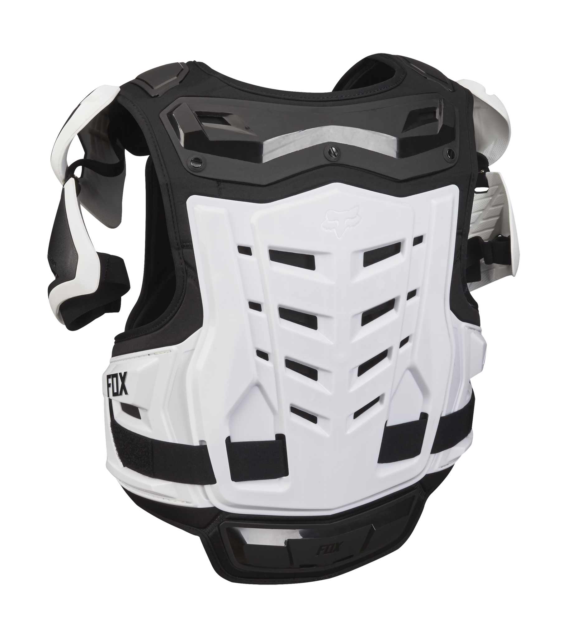 Fox Chest Protector Raptor - Black / White