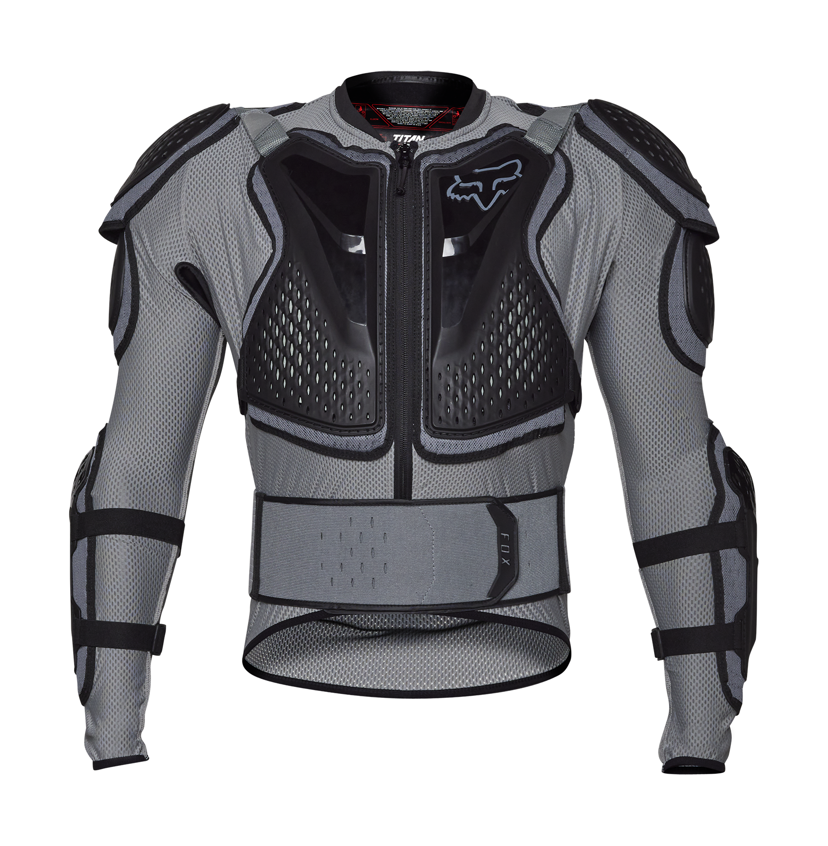 Fox Chest Protector Vest Titan Sport - Cool Grey