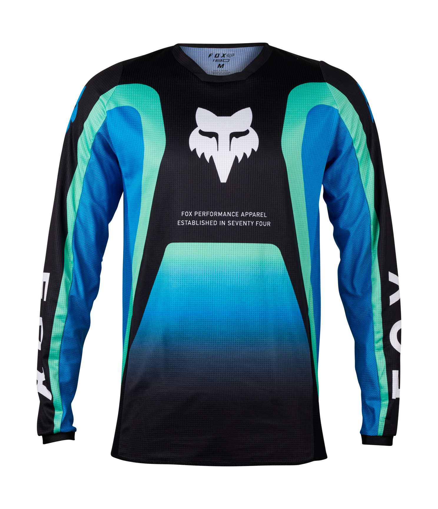 Fox Motocross Jersey 180 Ballast - Black / Blue