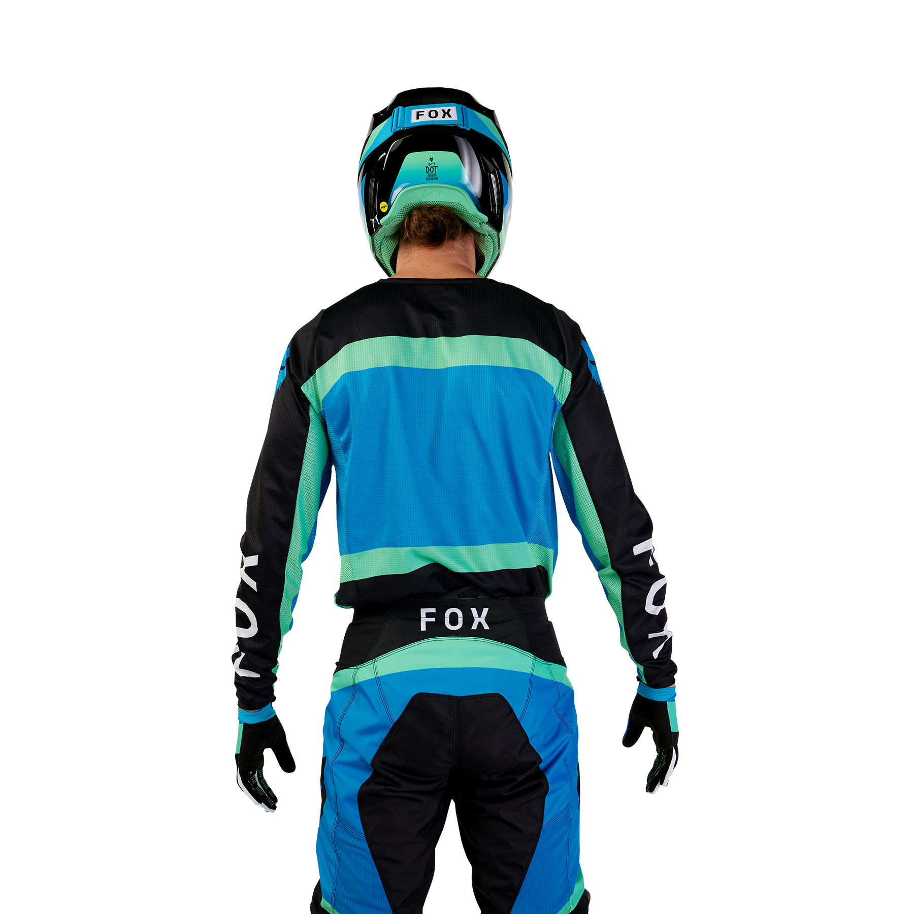 Fox Motocross Jersey 180 Ballast - Black / Blue
