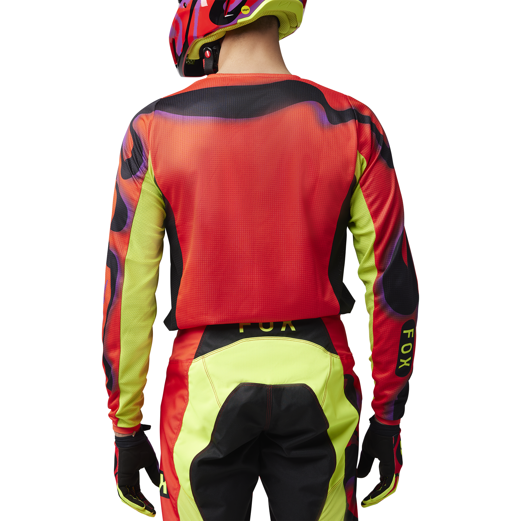 Fox Motocross Jersey 180 Emotion - Fluo Red